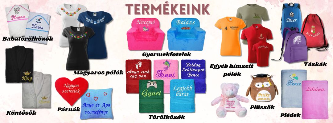 Termékeink - himzetttorolkozo.hu