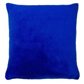 Tetszőleges névvel hímzett párna, királykék