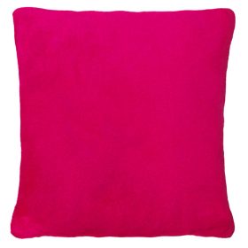 Tetszőleges, 2-3 szóval + mintával hímzett párna, pink