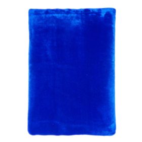 Tetszőleges 2-3 szóval hímzett pléd, királykék