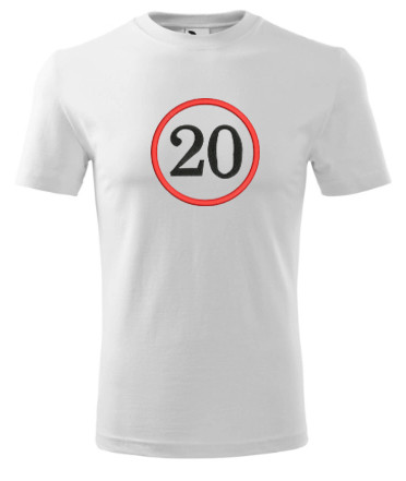 20-as Számos férfi póló 3XL