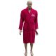 Hímzett, női hosszú fazonú köntös, pink 2XL