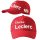 Hímzett Forma-1 baseball sapka LECLERC piros-fehér unisex, F1 szurkolói sapka, Forma-1 ajándékötlet