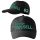 Hímzett Forma-1 baseball sapka + RUSSELL fekete-türkiz, unisex – Forma-1 ajándékötlet George Russell rajongóknak 