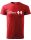 Hímzett Forma-1 póló + HAMILTON piros-fehér, férfi 4XL