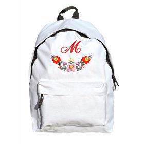  Klasszikus hátizsák, FEHÉR