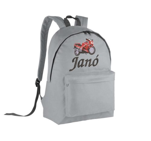  Klasszikus hátizsák, VILÁGOS SZÜRKE