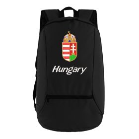  Félhold hátizsák, FEKETE