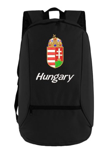  Félhold hátizsák, FEKETE