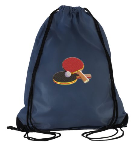 Zsinóros, vízlepergetős táska, SÖTÉTKÉK