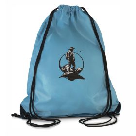 Zsinóros, vízlepergetős táska, VILÁGOSKÉK