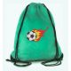 Zsinóros, vízlepergetős táska, ZÖLD