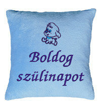 Szülinapos, hímzett párnák