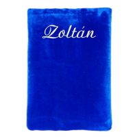 Neves, hímzett plédek