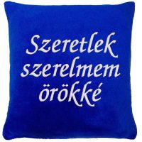 2-3 szavas hímzett párnák